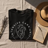 ICU Nurse T-Shirt: Anatomical Heart Design, Intensive Care Unit Staff Tee thumbnail 9
