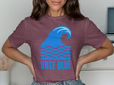 Vote Blue Wave Tee & Sweatshirts thumbnail 1