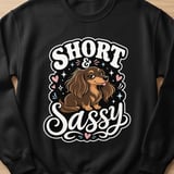 Short and Sassy Dachshund Tee thumbnail 5