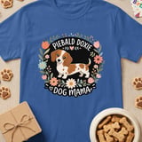 Piebald Doxie Dog Mama T-Shirt thumbnail 3