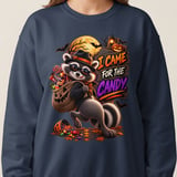 Randy the Raccoon Halloween Candy Sweatshirt thumbnail 8