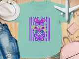 Cute Purple Butterflies Tee thumbnail 3