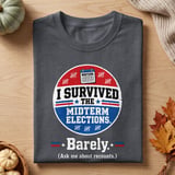 I Survived Midterm Elections Tee & Sweatshirts thumbnail 2
