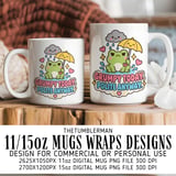 Grumpy Today Polite Anyway Digital Mug Wrap thumbnail 1