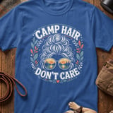 Camp Hair Don't Care Messy Bun T-Shirt thumbnail 5