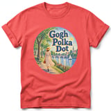 Gogh Polka Dot ~ Comfort Colors Premium Tee thumbnail 3