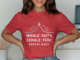 Inhale Faith Exhale Fear Tee thumbnail 8