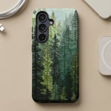 Stained Glass Pine Forest MagSafe® Phone Case thumbnail 7
