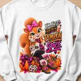 Pumpkin Spice Sally the Squirrel Sweatshirt thumbnail 10