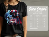 Halloween, Spooky Treats T-Shirt, Halloween T-Shirt, Vampire and Ghost Design, Ice Cream T-Shirt, Unique Graphic Tee thumbnail 2