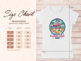 Flamingo Bocce Ball T-Shirt - Having a Flaming-Good Time! Retro Tropical Vacation Tee, Funny Summer Beach Party Shirt thumbnail 6