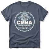 Funny CRNA Carry On Tee thumbnail 3