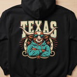 Cool Texas Longhorn Hoodie thumbnail 2