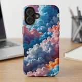 Dreamy Pastel Clouds MagSafe® Phone Case thumbnail 6