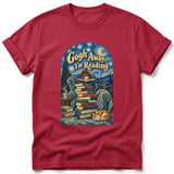 Gogh Away, I'm Reading ~ Comfort Colors Premium Tee thumbnail 2
