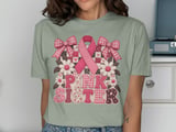 Faux Patchwork Pink Sister Tee thumbnail 11