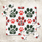 Digital Bundle Pattern, Valentine Paw Prints, Dog Paw, Seamless Pattern, Digital Paper, Fabric Design, Valentine Pattern, Digital Download thumbnail 7