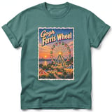 Gogh Ferris Wheel ~ Comfort Colors Premium Tee thumbnail 8