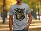 Patriotic US Army Eagle T-Shirt, Military Veteran Gift, This We'll Defend American Pride Tee, Since 1775 thumbnail 5