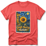 Gogh Nurse ~ Comfort Colors Premium Tee thumbnail 3