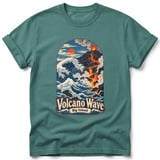Volcano Wave ~ Comfort Colors Premium Tee thumbnail 8