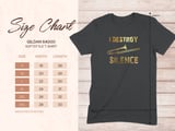 I Destroy Silence Trombone Graphic Tee thumbnail 14