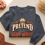 Pretend I'm a Hot Mess Tee thumbnail 10