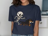 Skeleton Dachshund Chase Tee thumbnail 4