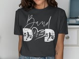 Band Dad Font and Back Graphic Tee thumbnail 14