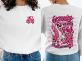 In October We Wear Pink Duck Sweatshirt thumbnail 5