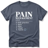 Pain Management Definition Tee thumbnail 3