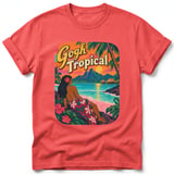 Gogh Tropical ~ Comfort Colors Premium Tee thumbnail 3