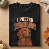 I Prefer Redheads Tee thumbnail 1