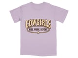 Cowgirls Ride Work Repeat Tee thumbnail 8
