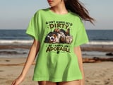 Dirty But Adorable Bernese Mountain Dog Tee thumbnail 2