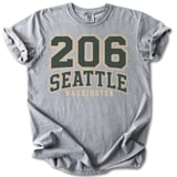 206 Seattle Washington Tee thumbnail 7