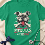 Pitbulls Are My Kids Tee | Pit Bull Mom Shirt | Pittie Lover Gift | Dog Mom Apparel thumbnail 9