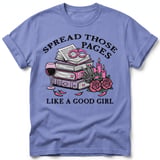 Spread Those Pages Like A Good Girl Tee thumbnail 26