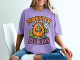 Pickleball Comfort Colors Shirt, Monster Dinks, Vintage Graphic Tee thumbnail 9