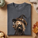 Moody Witch with Black Cat Tee thumbnail 3