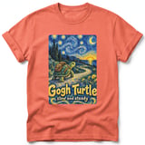 Gogh Turtle ~ Comfort Colors Premium Tee thumbnail 4