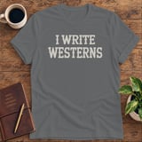 I Write Westerns Softstyle Tee thumbnail 3