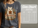 Purrfectly Spooky Ghost Cat Tee or Sweatshirt thumbnail 7