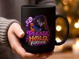 Please Hold Forever Crow Call Center Mug thumbnail 13