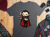 Vampire Coffee and Black Cat Tee thumbnail 7