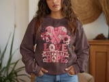 Love Supports Hope Faux Patchwork Tee thumbnail 20