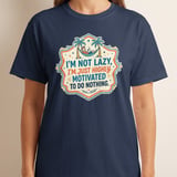 Funny Highly Motivated To Do Nothing T-Shirt, Relaxed Palm Tree Hammock Tee, Humorous Vacation Vibe Retro Shirt Gift thumbnail 8