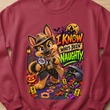 Detective Chase the Dog Halloween Sweatshirt thumbnail 5