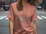 Grace Grows Wild T-Shirt, Christian Faith Tee with Wildflowers & Cross, Boho Inspirational Distressed Religious Shirt, Nature Lover Gift for thumbnail 4