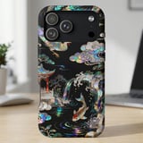 Mother of Pearl Phoenix Koi MagSafe® Phone Case thumbnail 3